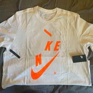 Nike scrambled swoosh